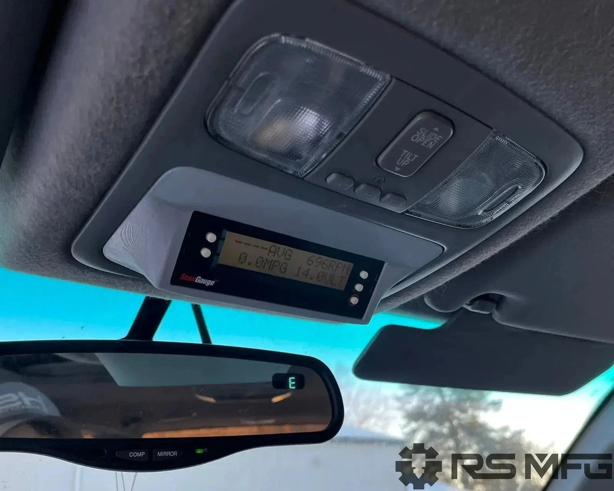 ScanGauge II mount in a 4th gen 4Runner overhead console