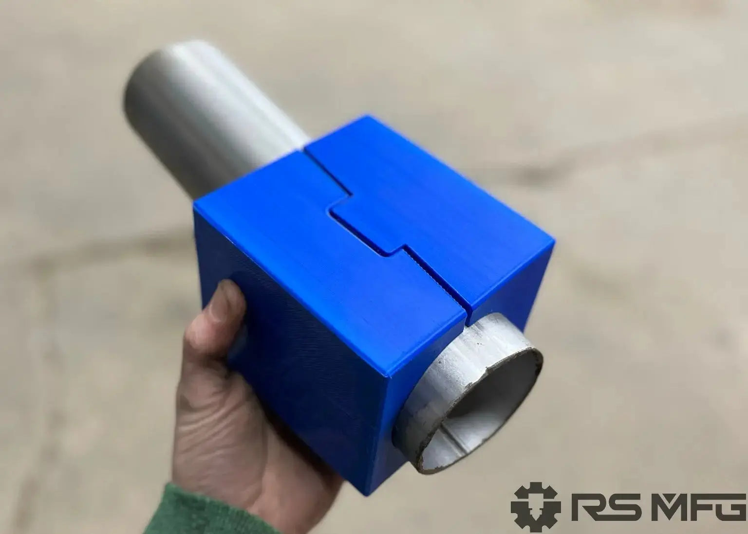 tube cutting fixture