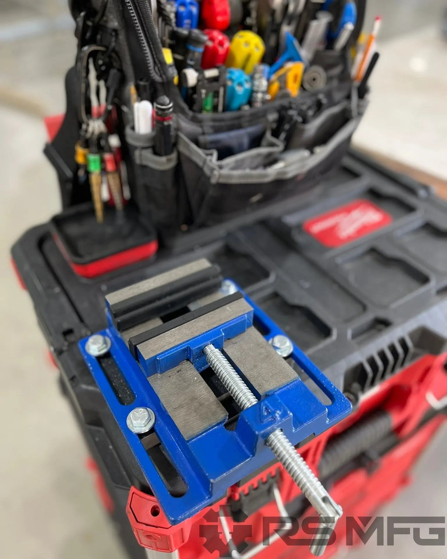 drill press vise packout mount