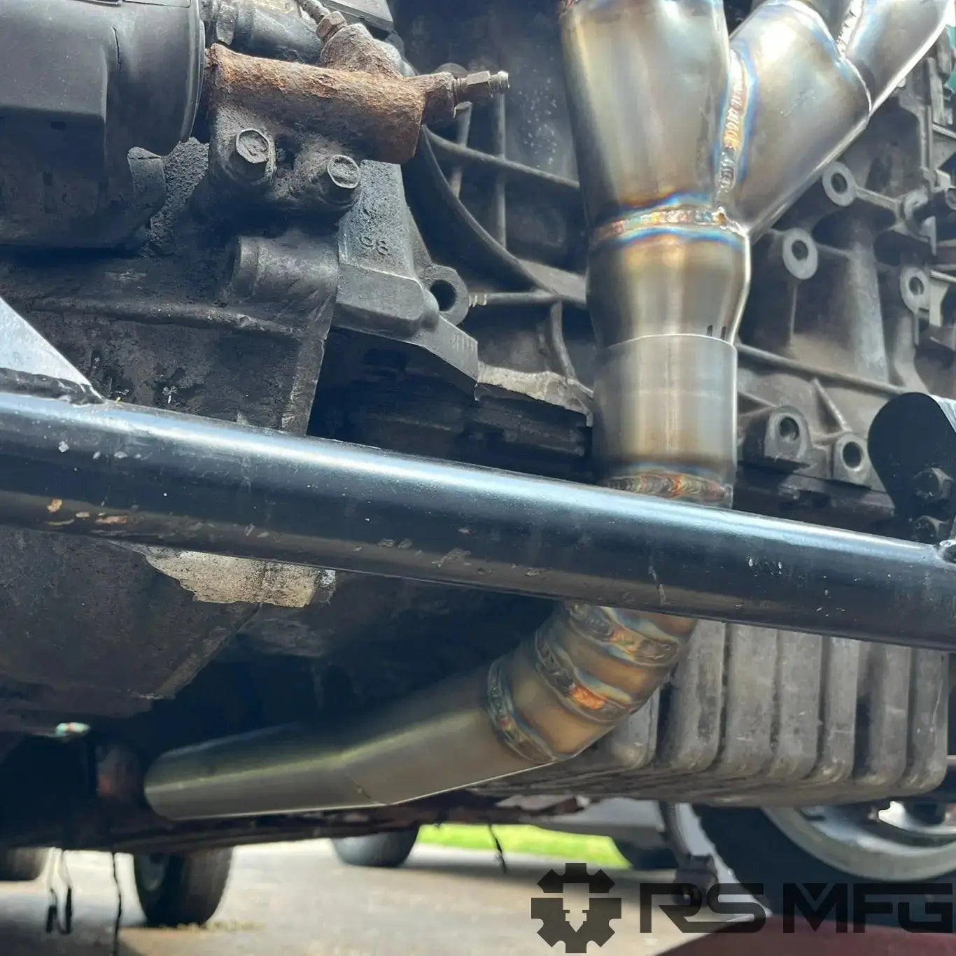 mini cooper honda engine swap exhaust