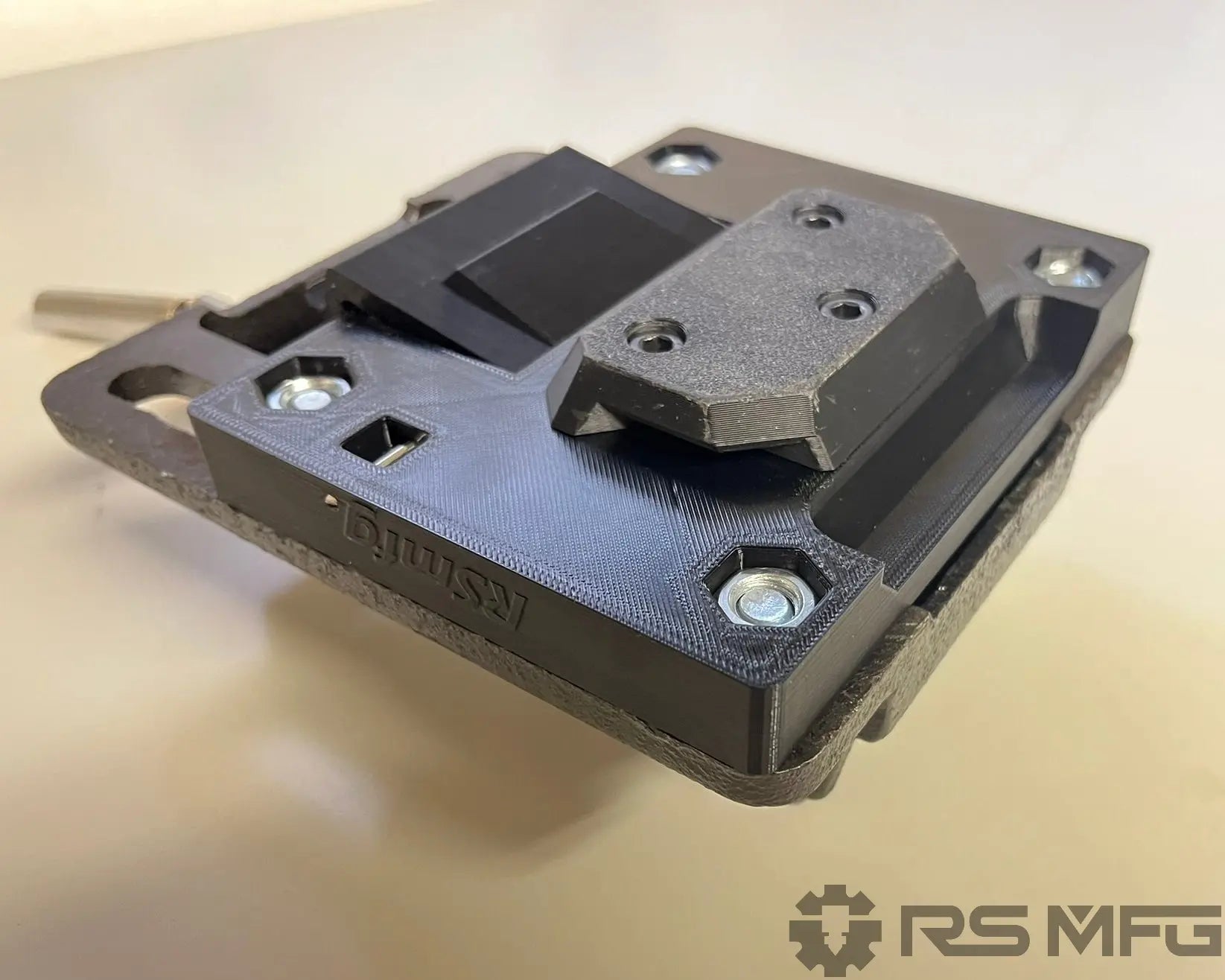 packout drill vise mounting plate
