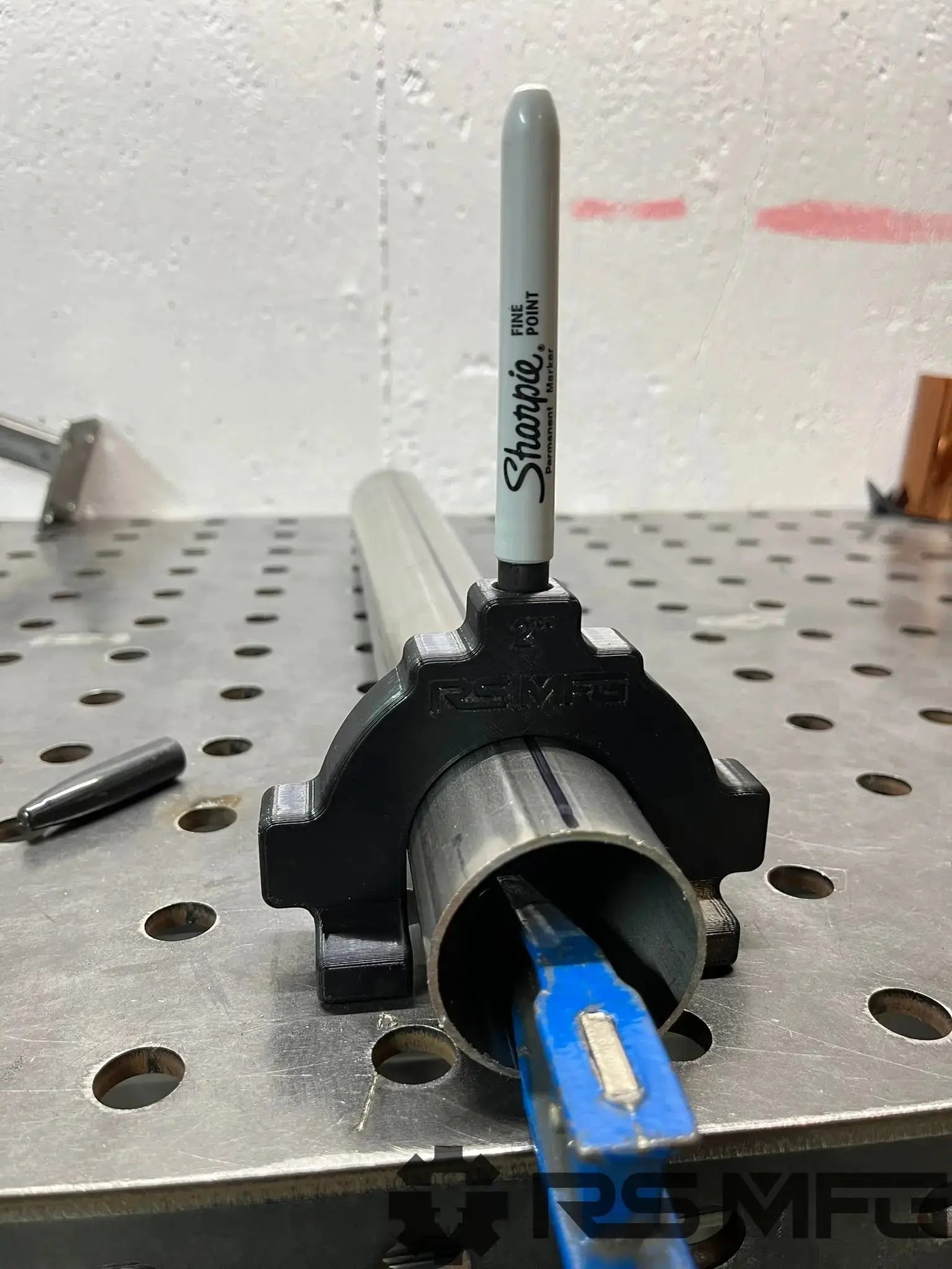 center line marker for fabrication