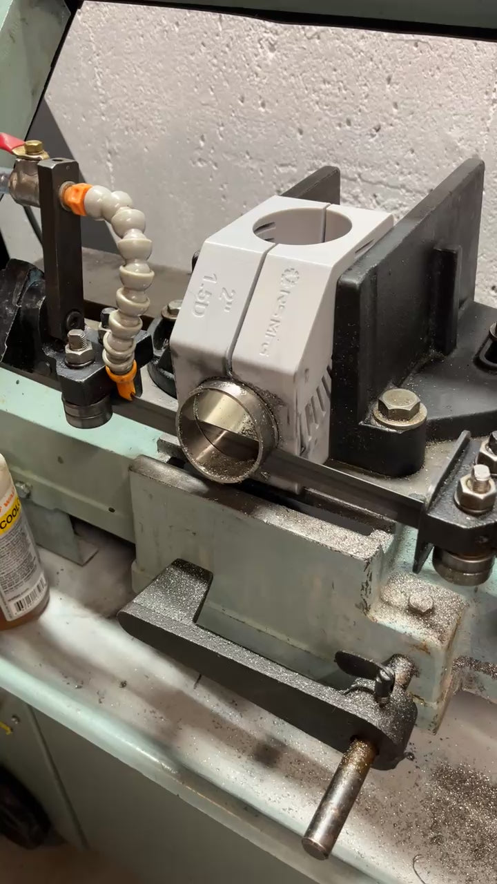 Mandrel 90 Degree Cutting Jig 1.5"-4" 1D, 1.5D | Exhaust, Intake, intercooler Tubing