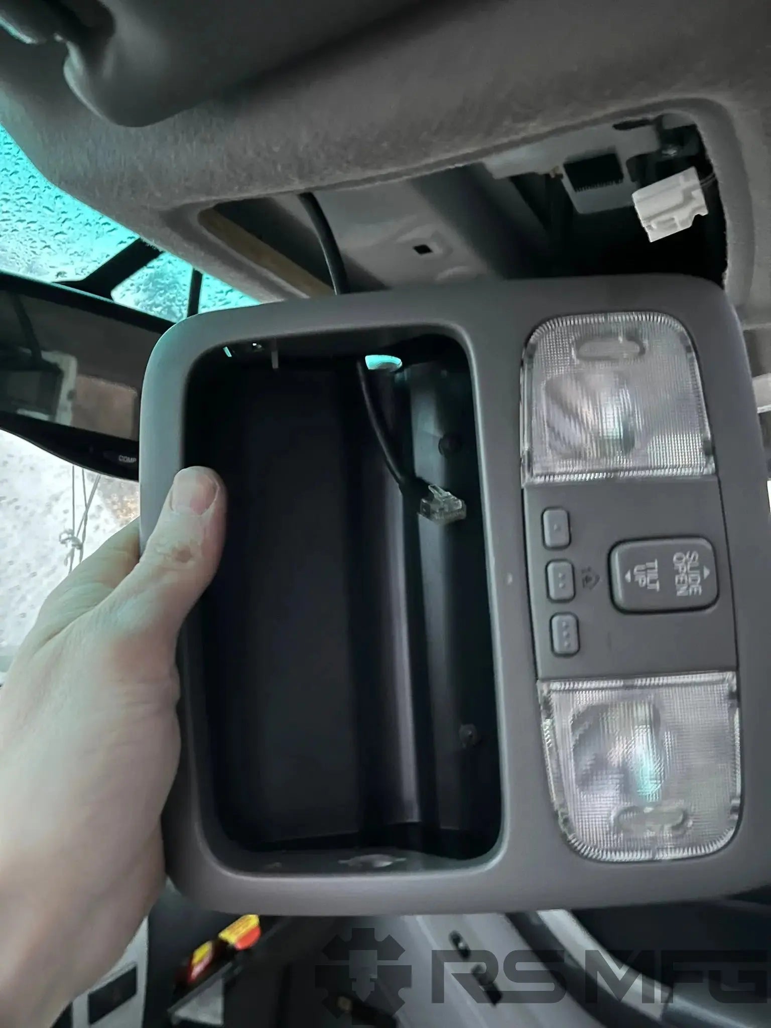 wire routing for scangauge mount in toyota 4runner