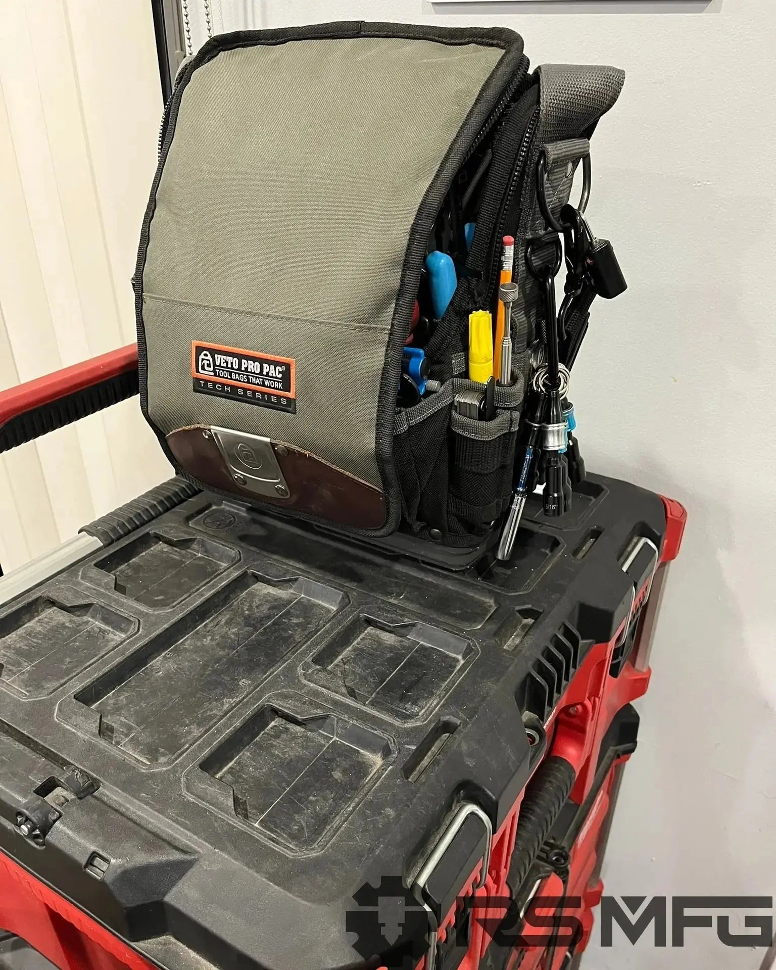 veto pro pac mounted to milwaukee packout